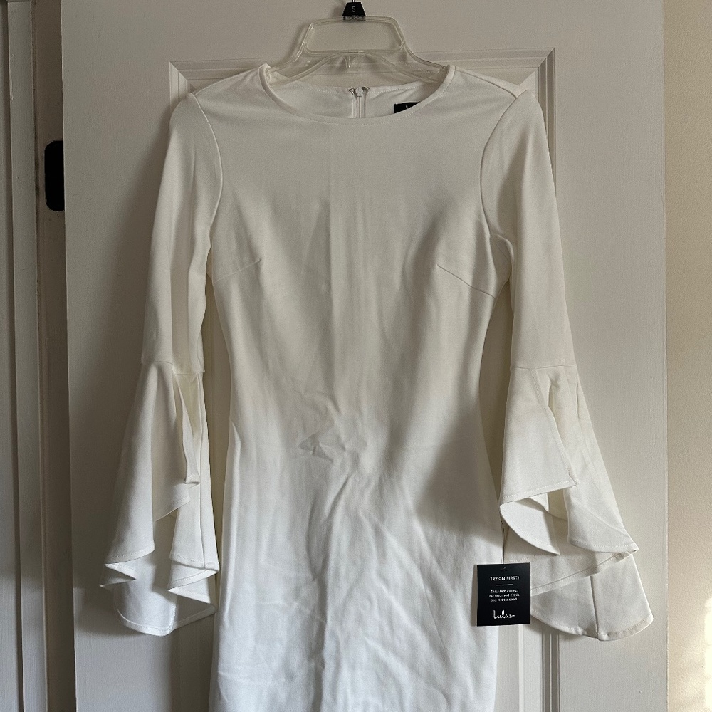 Lulus white dress